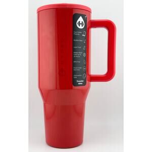HydroJug 40 oz Traveler, RED SHINE